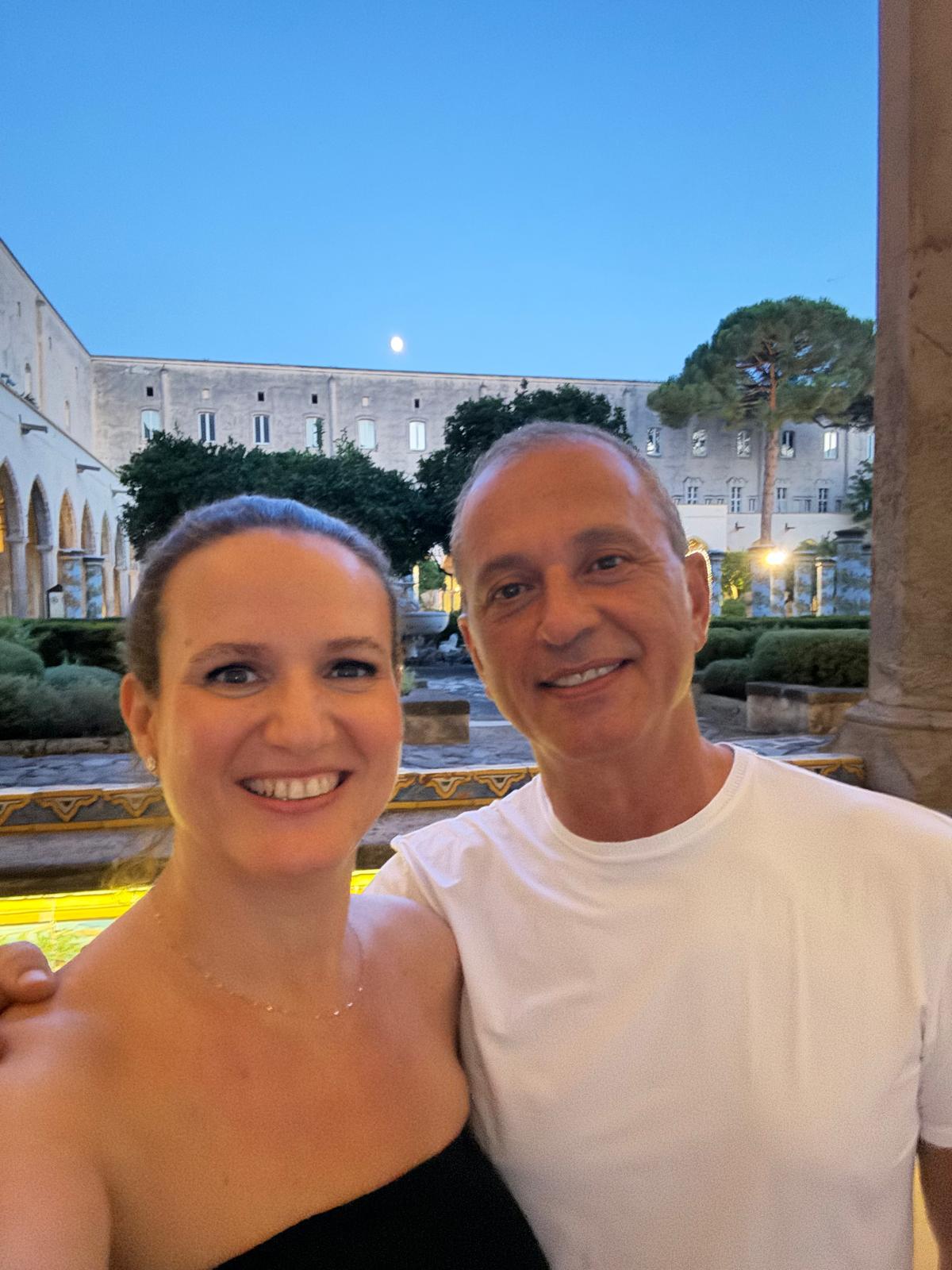 Massimo Maggio con Iole Siena