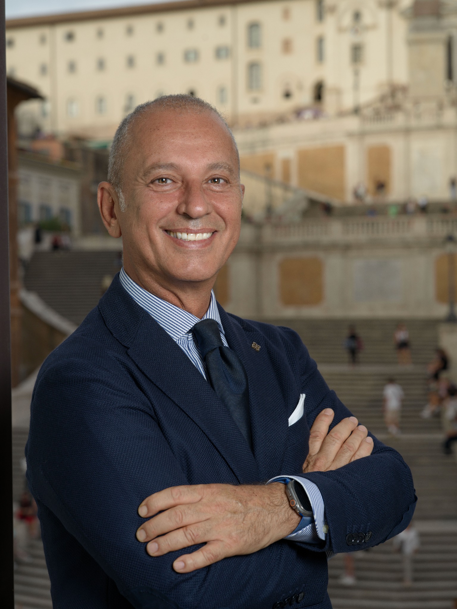 Ritratto di Massimo Maggio a Roma