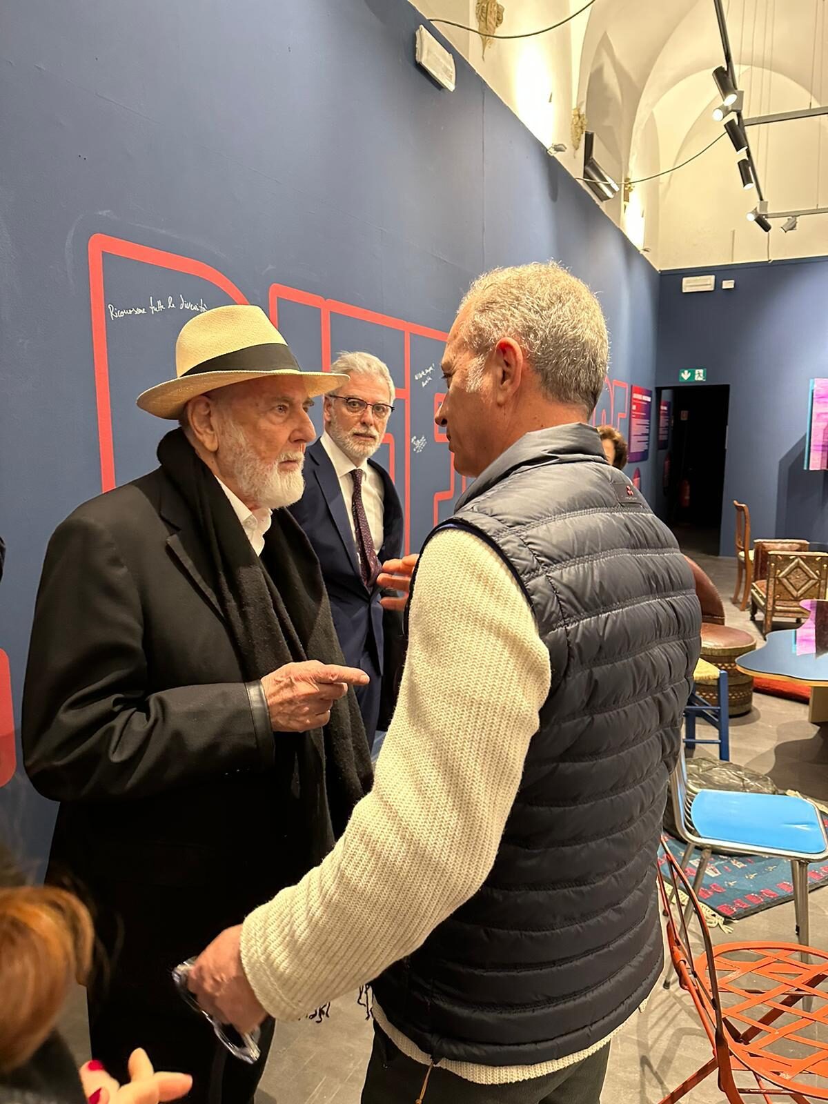 Massimo Maggio conversa con Michelangelo Pistoletto