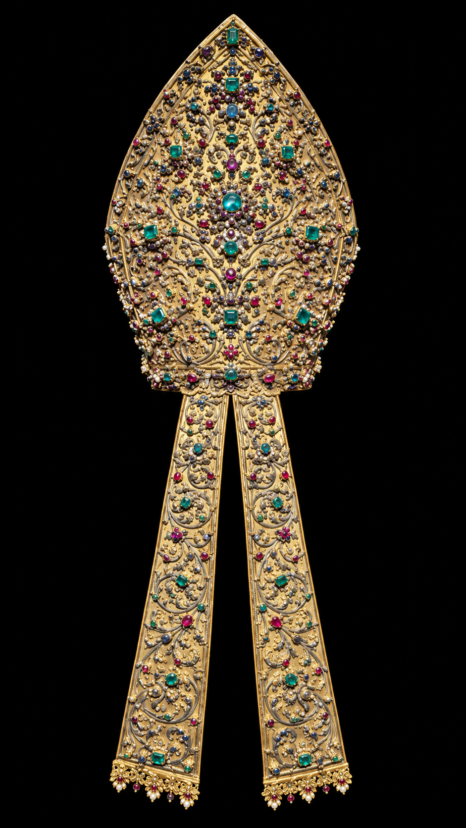 Mitra gemmata del Museo del Tesoro di San Gennaro